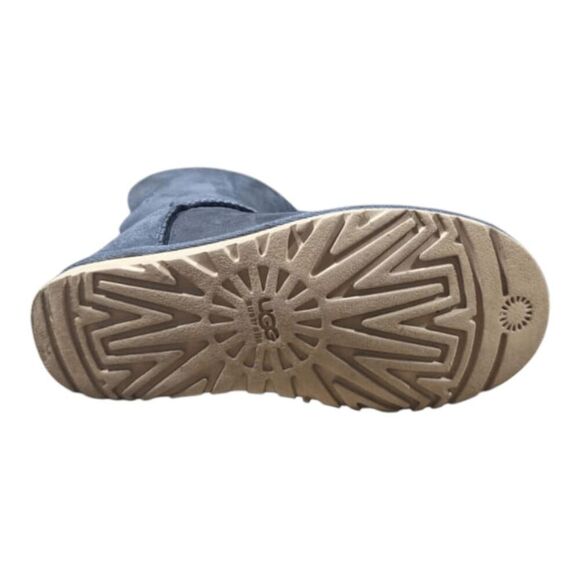 UG Mini Bailey Bow 'Navy' Winter Boot Size 6 - Picture 8 of 9